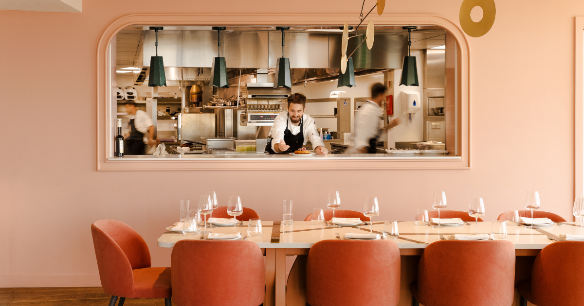 Henrique Sá Pessoa's JOIA restaurant in London.